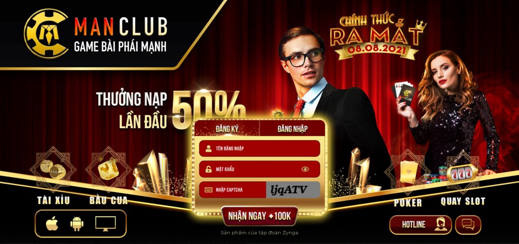 giới thiệu cổng game manclub